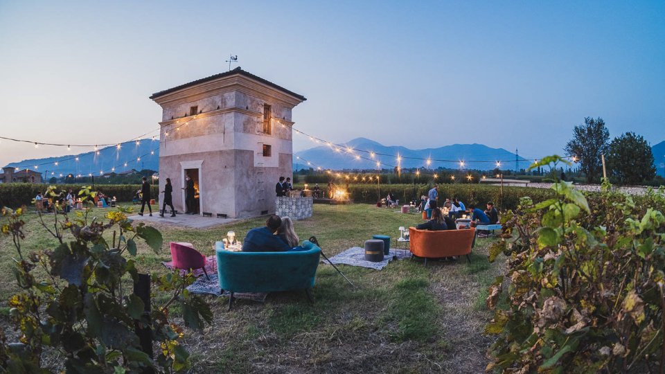 Winetasting at Berlucchi during the Festival Franciacorta